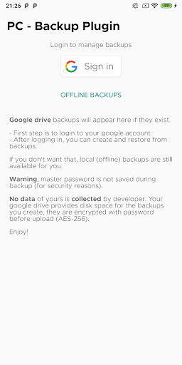 Run android online APK Cloud Plugin [Password Creator & Secret Notes] from MyAndroid or emulate Cloud Plugin [Password Creator & Secret Notes] using MyAndroid